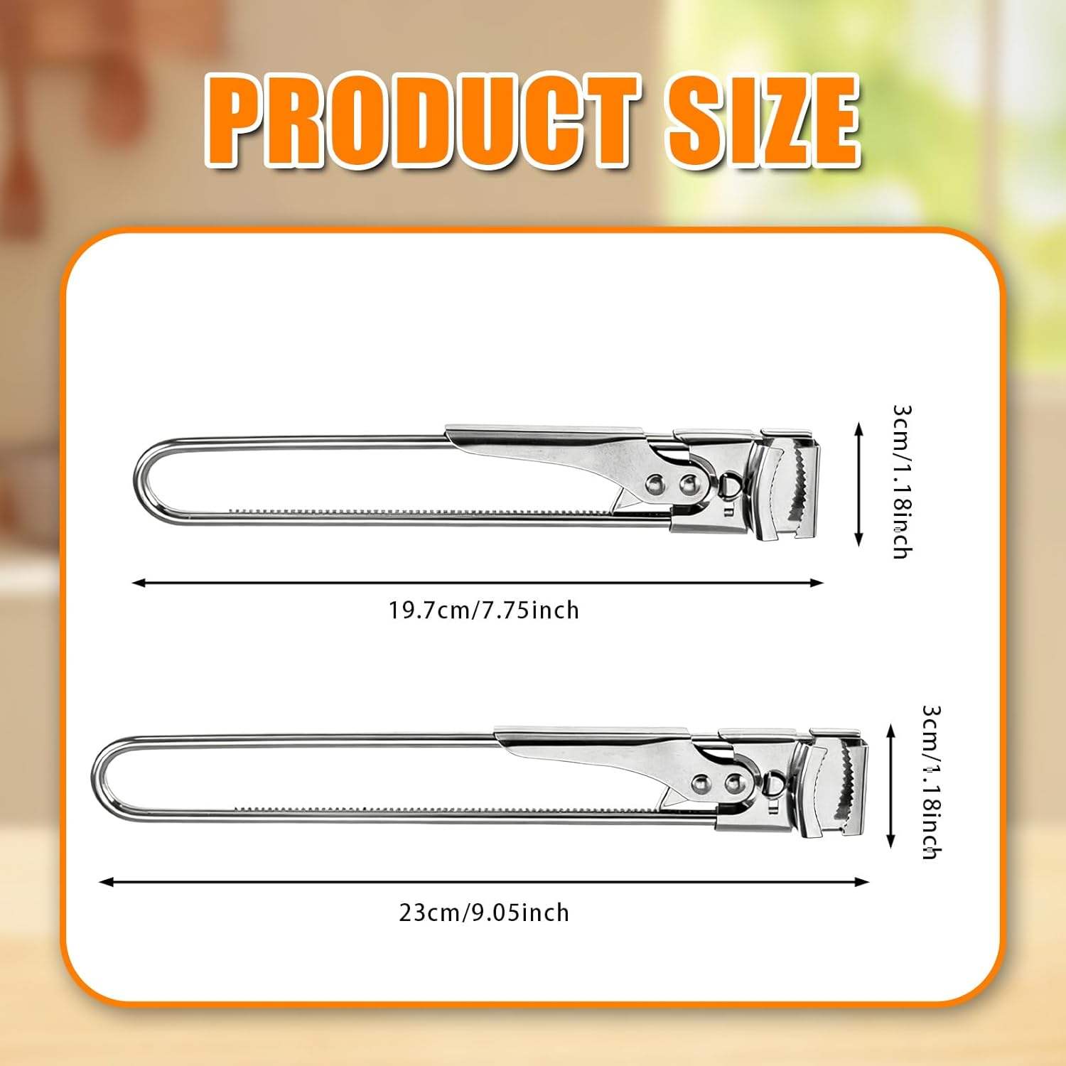 Adjustable Stainless Steel Jar Opener - Image 3